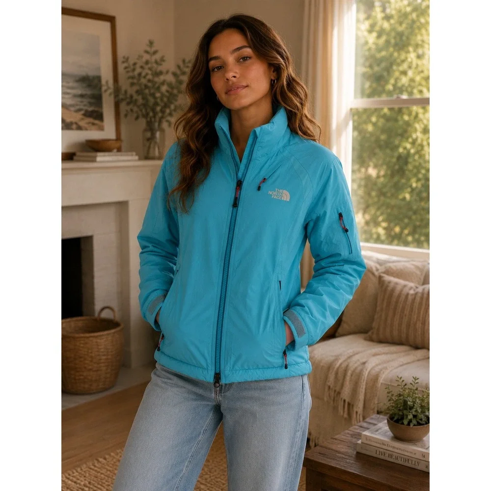 The North Face Jacket Womens XS Blue Summit Series Gorpcore Hiking Winter